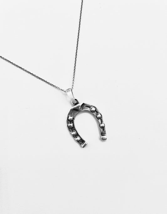 Medium Lucky Horseshoe Pendant