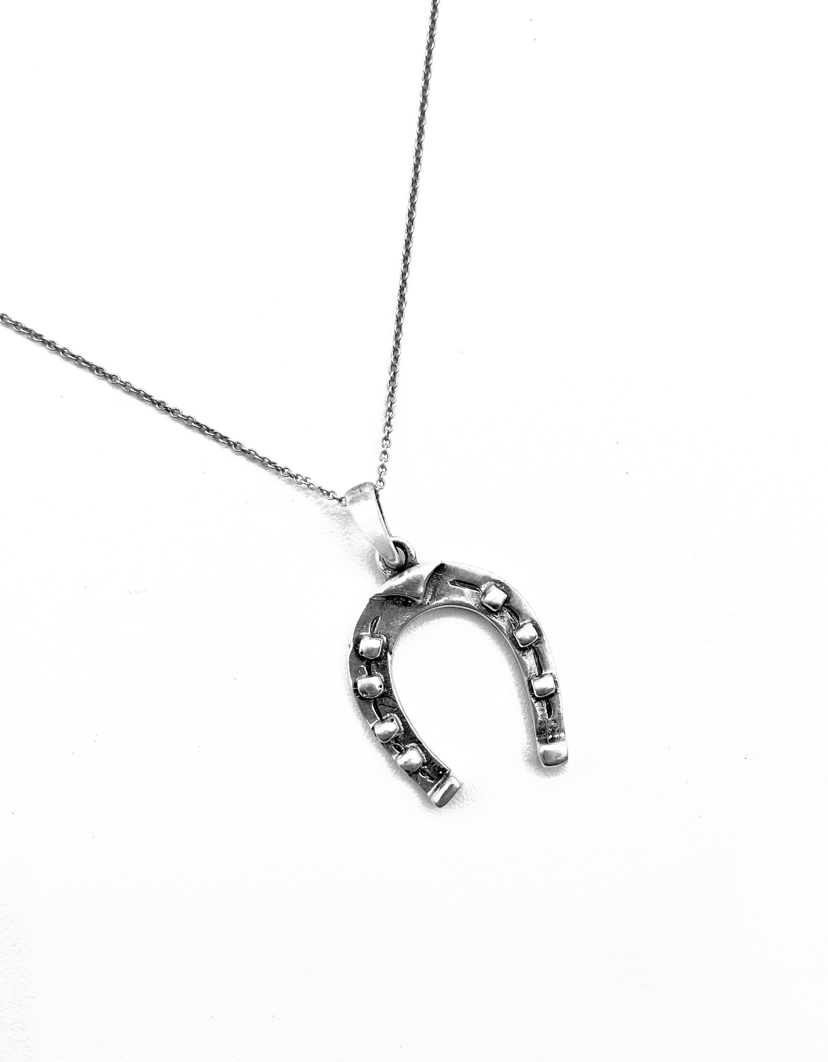 Horseshoe Pendant made in Toronto, Canada | Rianna McNeill
